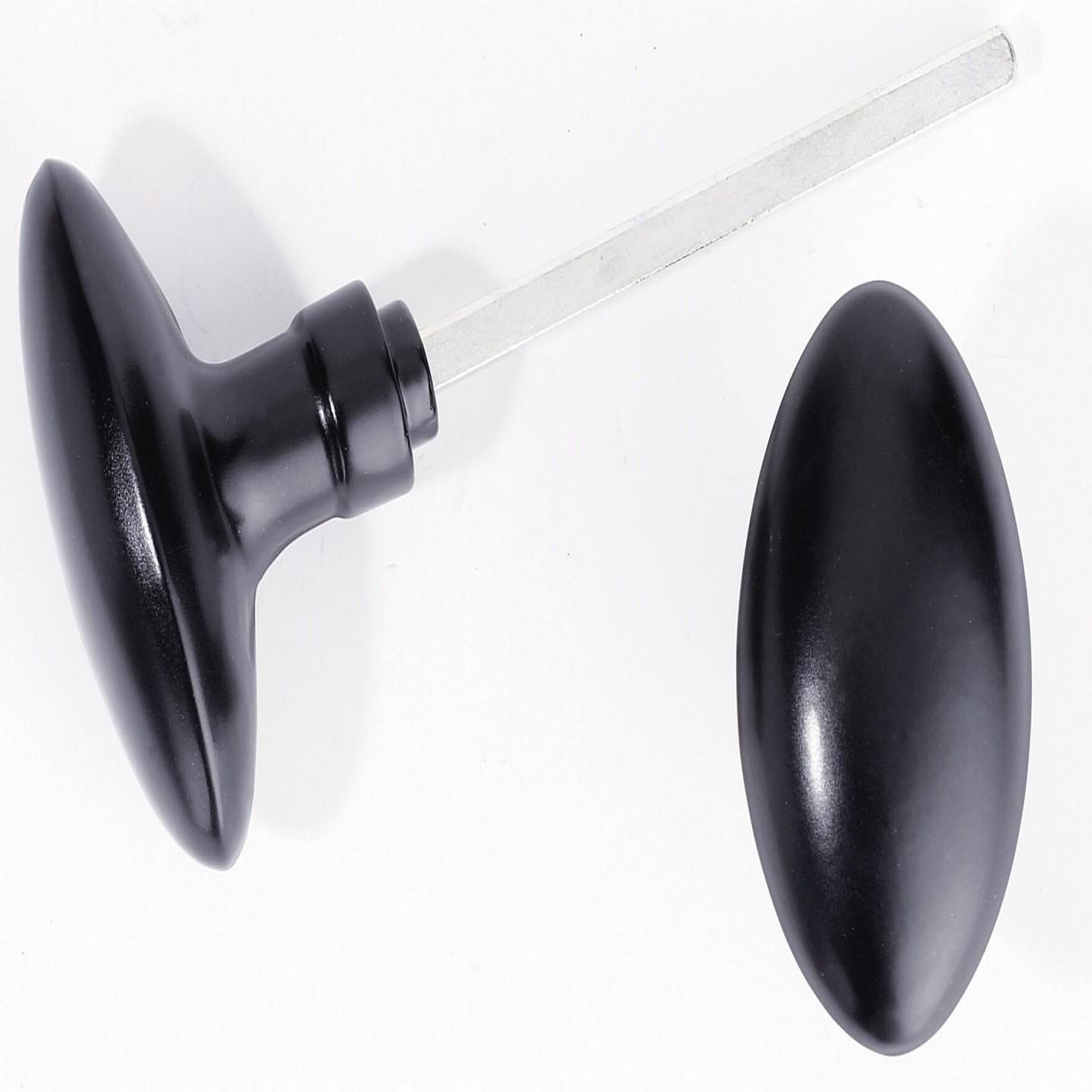 CENTRALE BRICO Lot de 2 boutons de porte Olive aluminium laqué