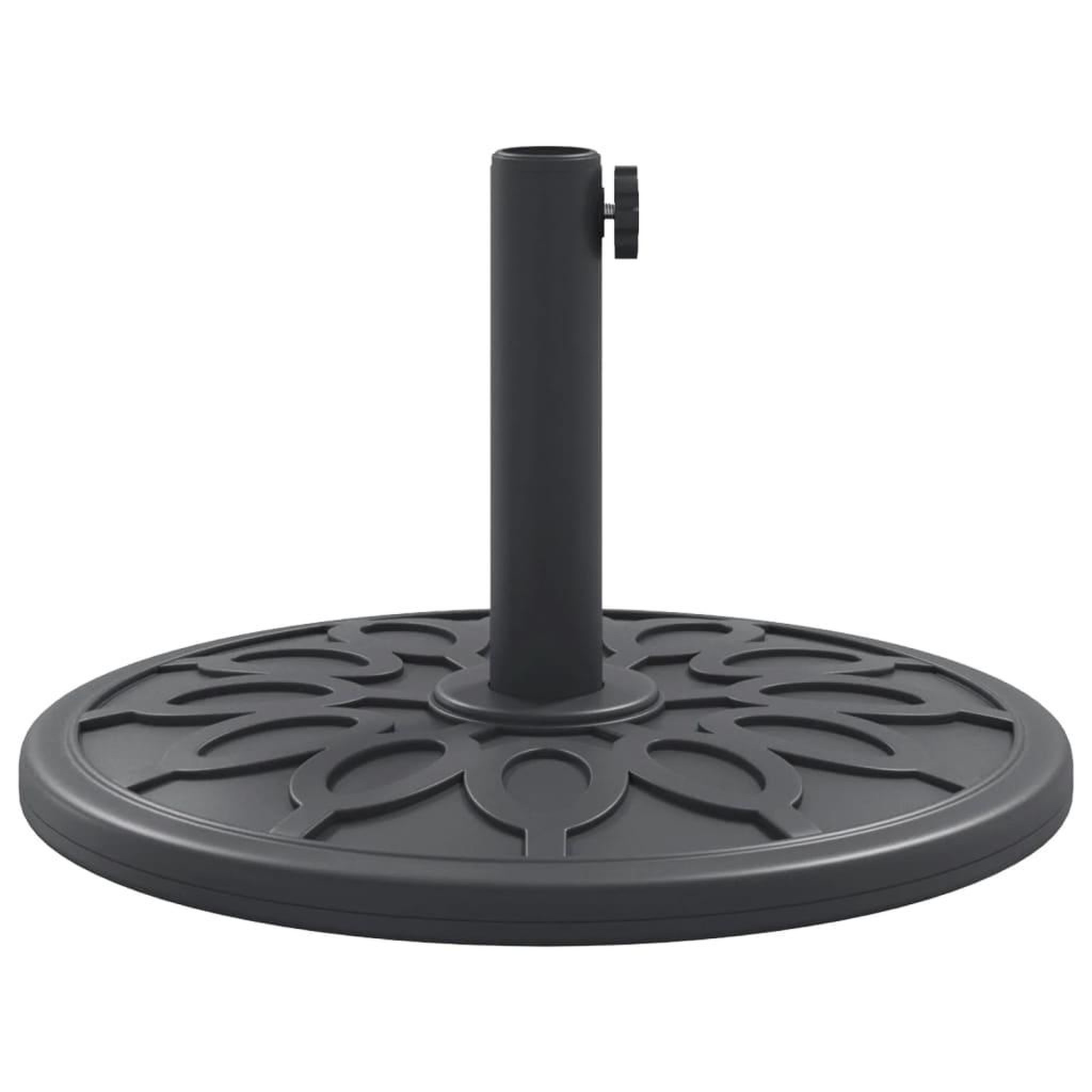 Voir la diapositive 5 : VIDAXL Base de parasol pour mats Ø38 / 48 mm 12 kg rond