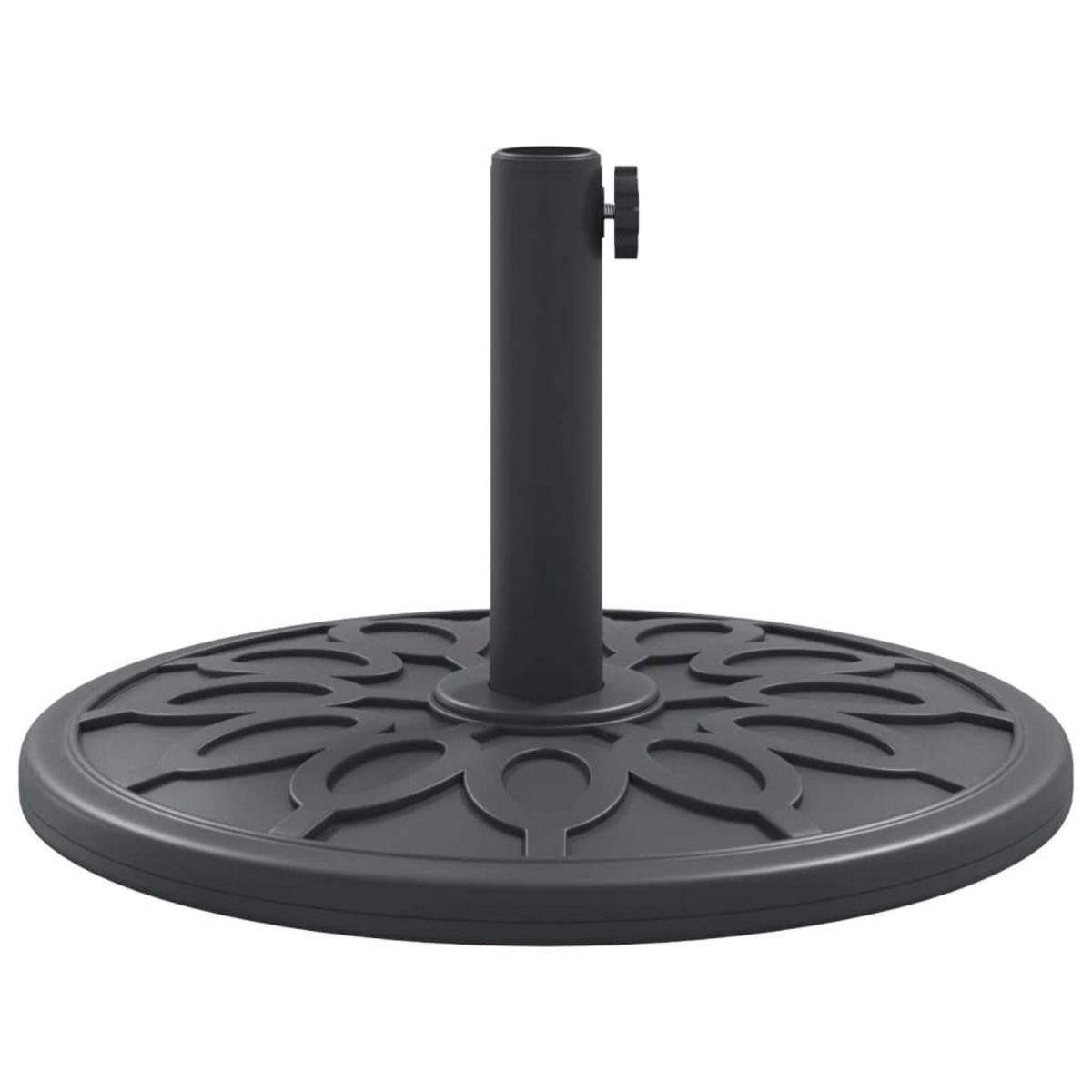 VIDAXL Base de parasol pour mats Ø38 / 48 mm 12 kg rond
