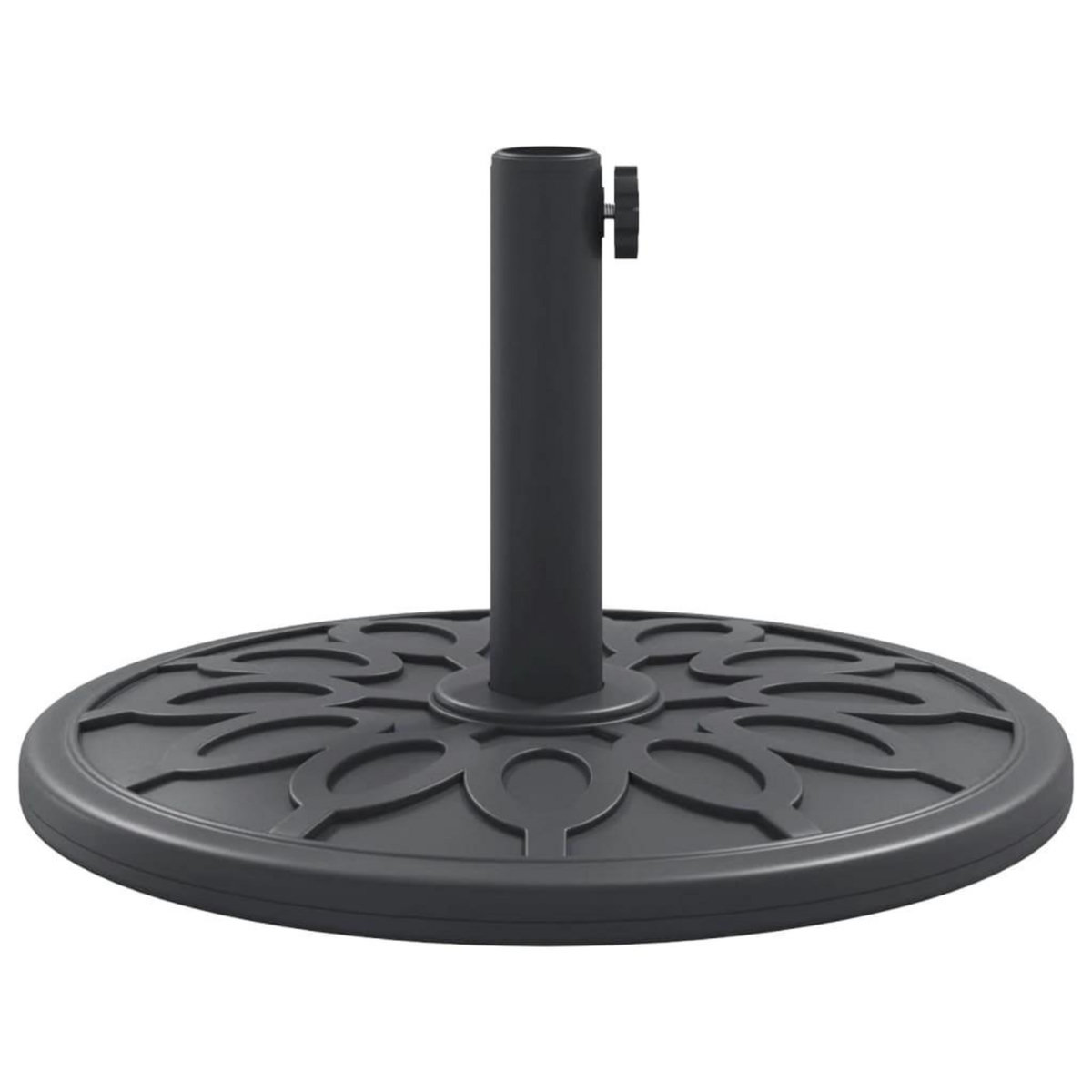 VIDAXL Base de parasol pour mats Ø38 / 48 mm 12 kg rond