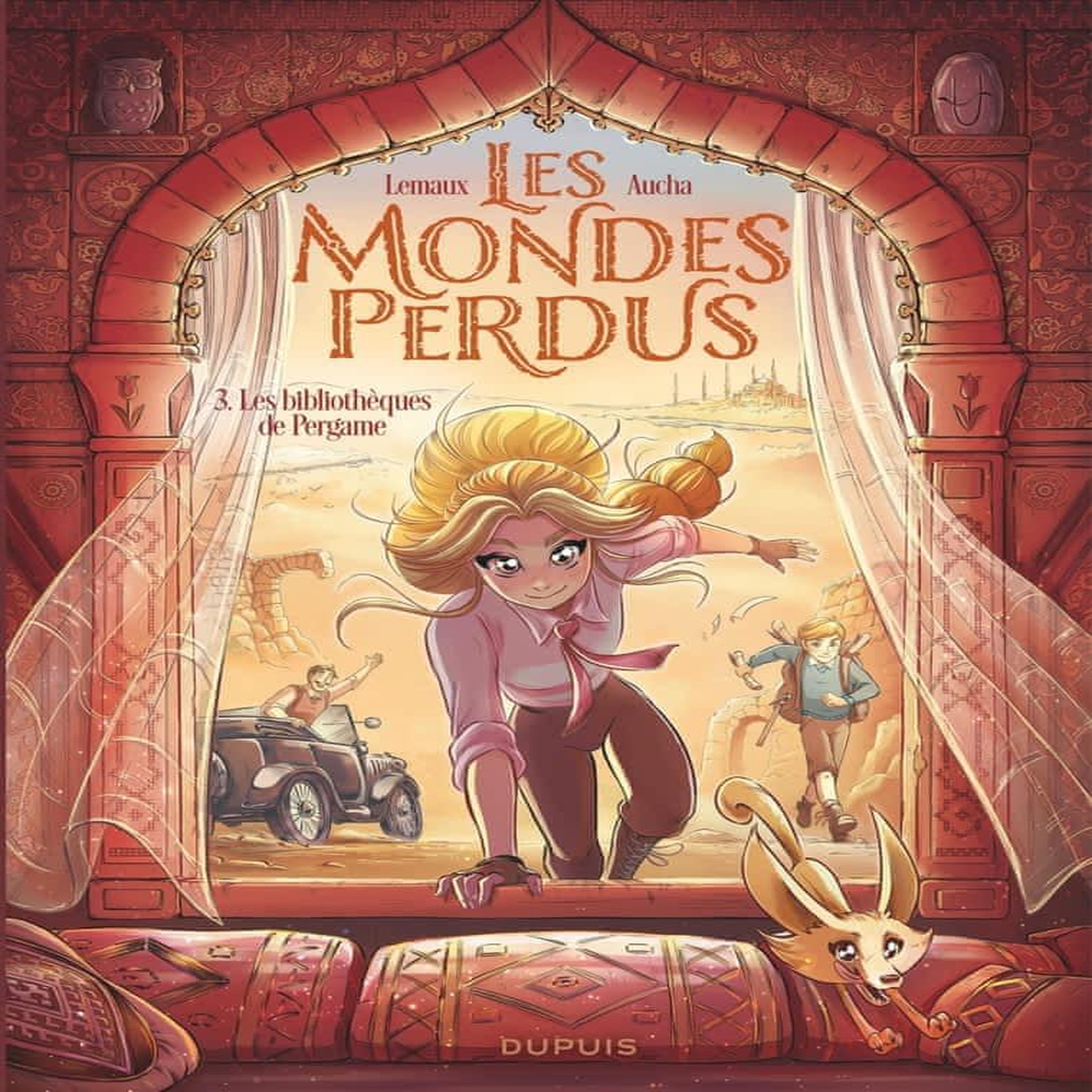 LES MONDES PERDUS TOME 3 : LES BIBLIOTHEQUES DE PERGAME, Aucha