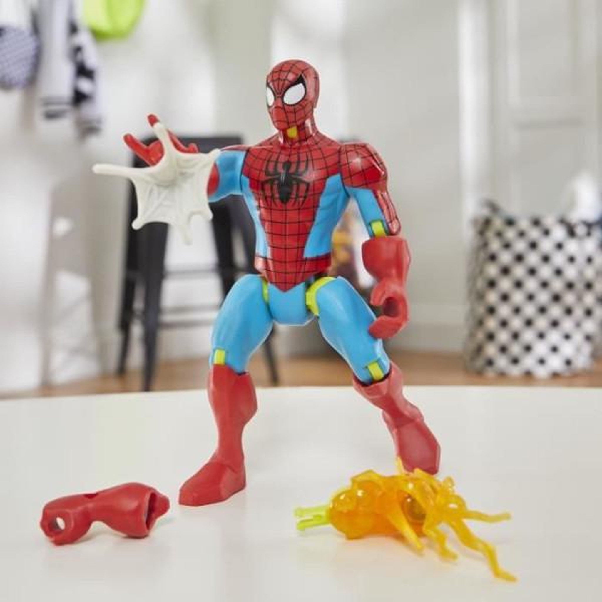 Voir la diapositive 6 : HASBRO MixMashers SpiderMan, figurine 12 cm personnalisable a mélanger et combiner avec accessoires, Marvel, des 4 ans