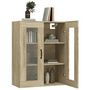Voir la diapositive 5 : VIDAXL Armoire murale suspendue Chêne sonoma 69,5x34x90 cm
