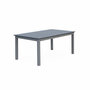 Voir la diapositive 3 : SWEEEK Table extensible - Chicago Anthracite - Table en aluminium 175/245cm avec rallonge. 8 places