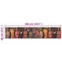 Voir la diapositive 6 : VIDAXL Tapis de cuisine lavable impression cuillere epices 60x300 cm
