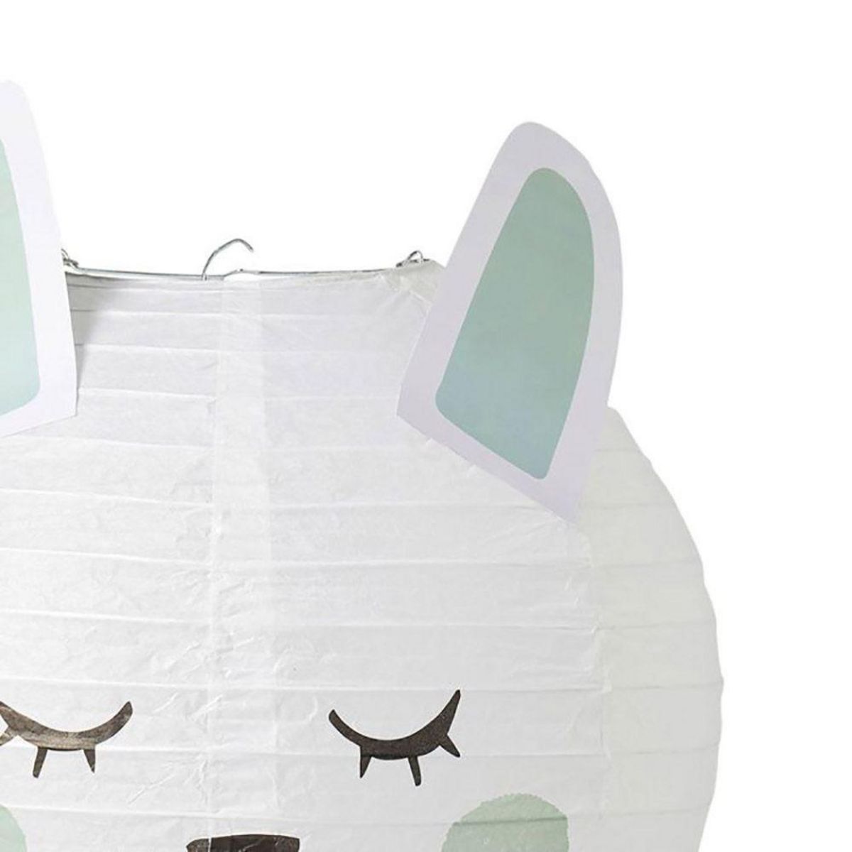 OSTARIA Suspension boule japonaise lapin bleu D35