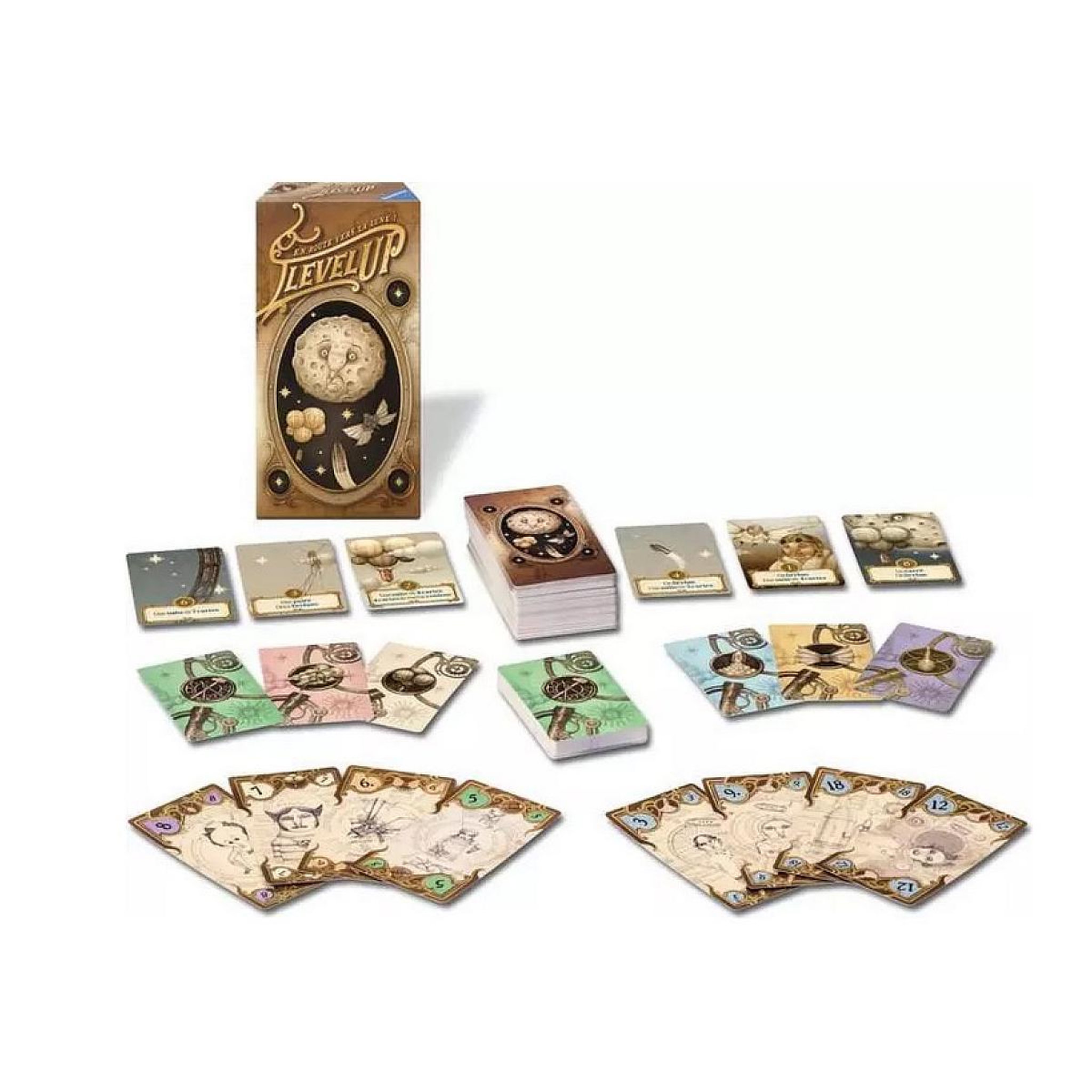 Voir la diapositive 2 : RAVENSBURGER Level Up -Le jeu de carte
