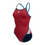 ARENA Maillot de bain  Femme Arena Icons Super Fly. Coloris disponibles : Rouge