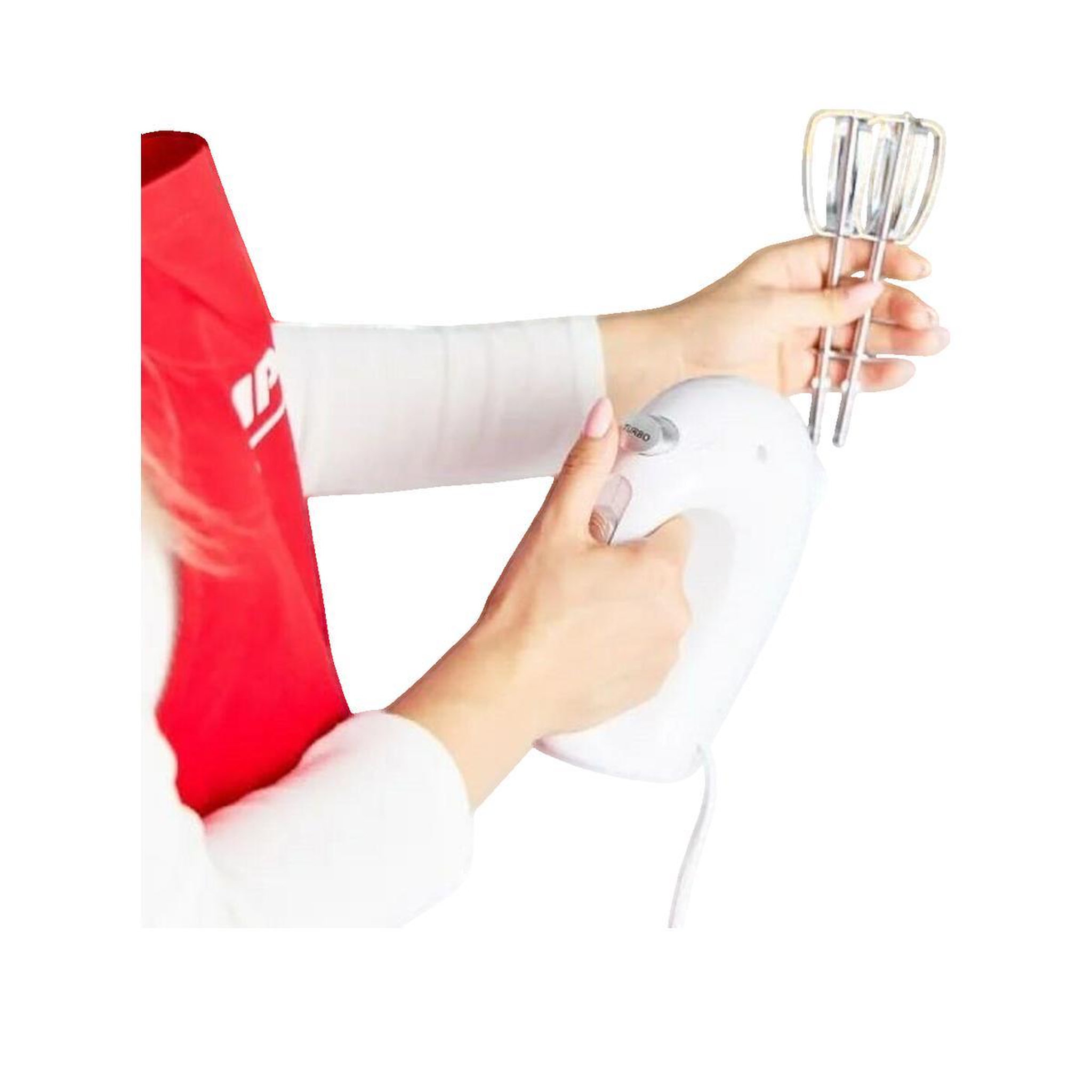 Voir la diapositive 2 : MPM Batteur Mpm MMR-25 blanc