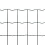 Voir la diapositive 2 : VIDAXL Cloture euro Acier 25 x 0,8 m Vert