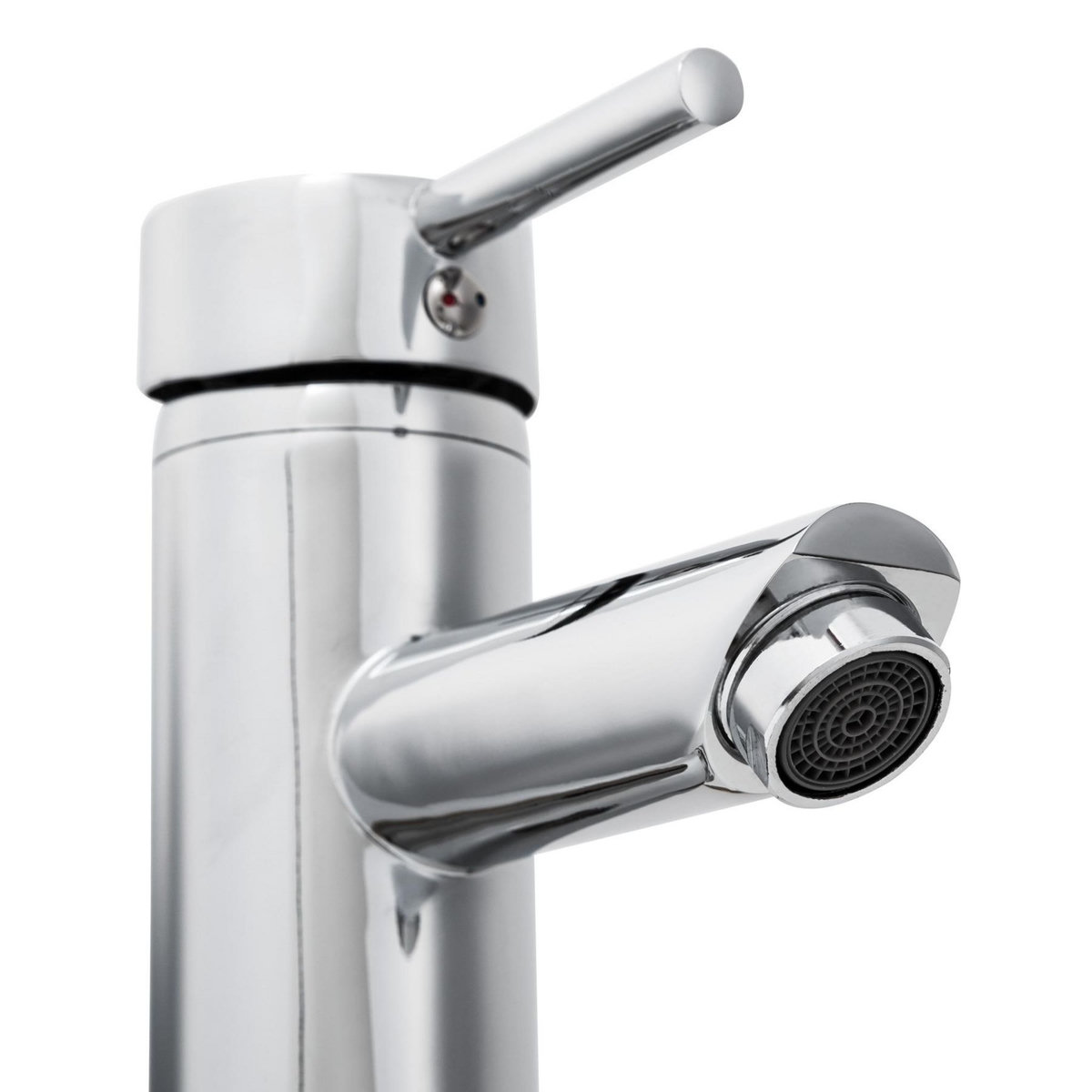 tectake Mitigeur à bec bas rond