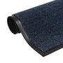 Voir la diapositive 2 : VIDAXL Paillassons rectangulaires 2 pcs 80 x 120 cm Bleu