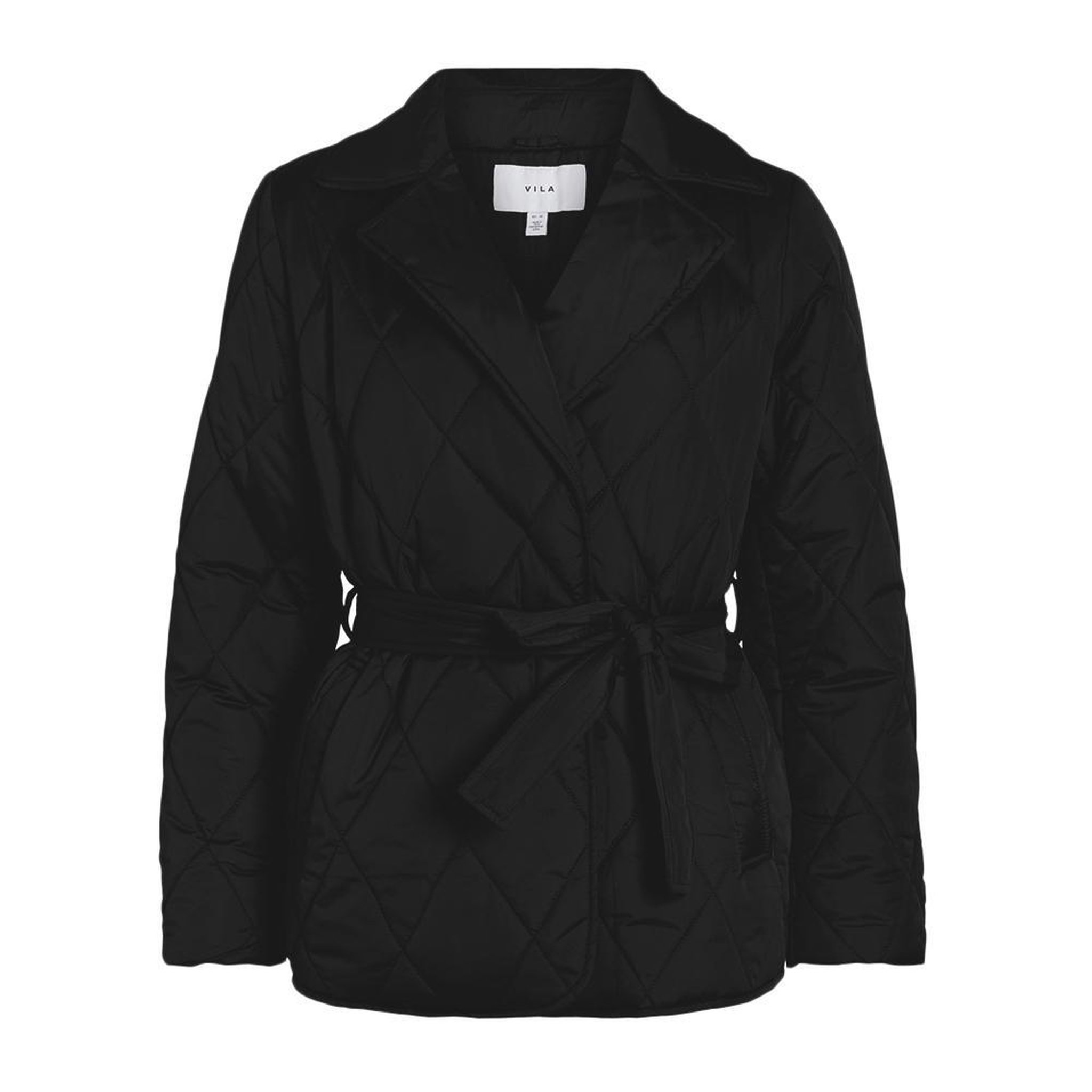 Vila Doudoune Noire Femme Vila Dita. Coloris disponibles : Noir