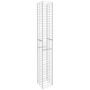 Voir la diapositive 3 : VIDAXL Paniers de gabion 3 pcs Acier galvanise 25x25x197 cm