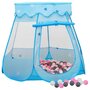 Voir la diapositive 1 : VIDAXL Tente de jeu pour enfants avec 250 balles Bleu 102x102x82 cm