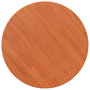 Voir la diapositive 2 : VIDAXL Dessus de table rond cire marron Ø70x2,5 cm bois de pin massif