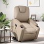 Voir la diapositive 1 : VIDAXL Fauteuil inclinable de massage Cappuccino Similicuir