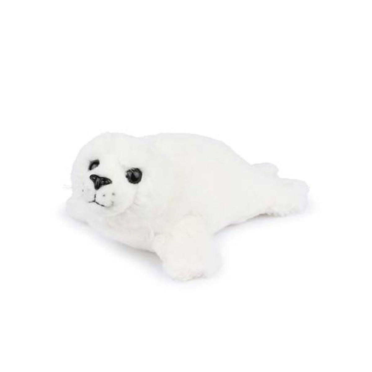 WWF Peluche bebe phoque blanc 15cm
