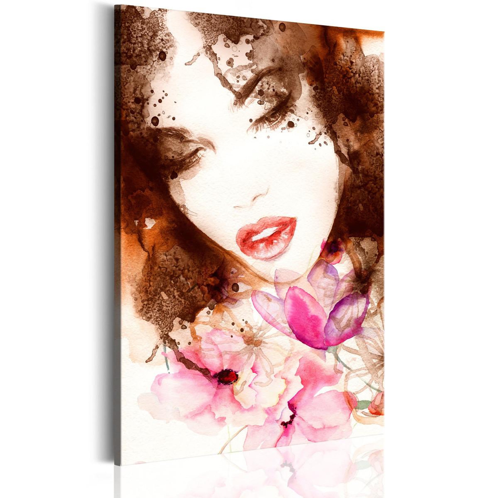 Paris Prix Tableau imprimé  femme éthérée. Coloris disponibles : Multicolore