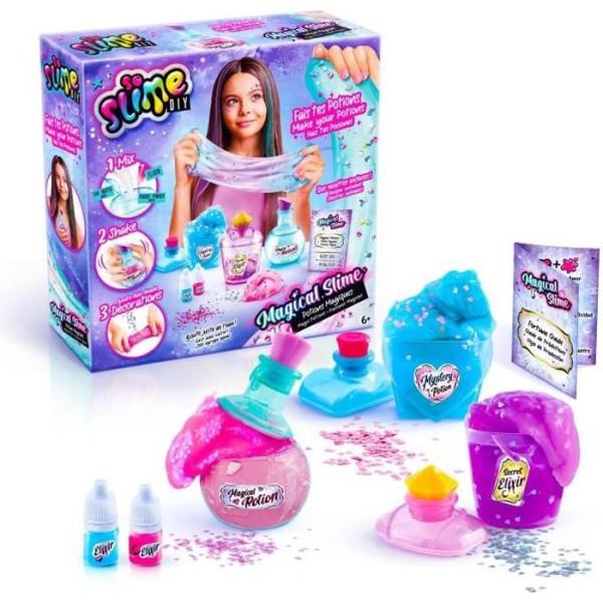Canal Toys Canal Toys Mon Coffret Potions Magiques - Magical Slime - SSC 214 - Loisirs créatifs - Canal Toys
