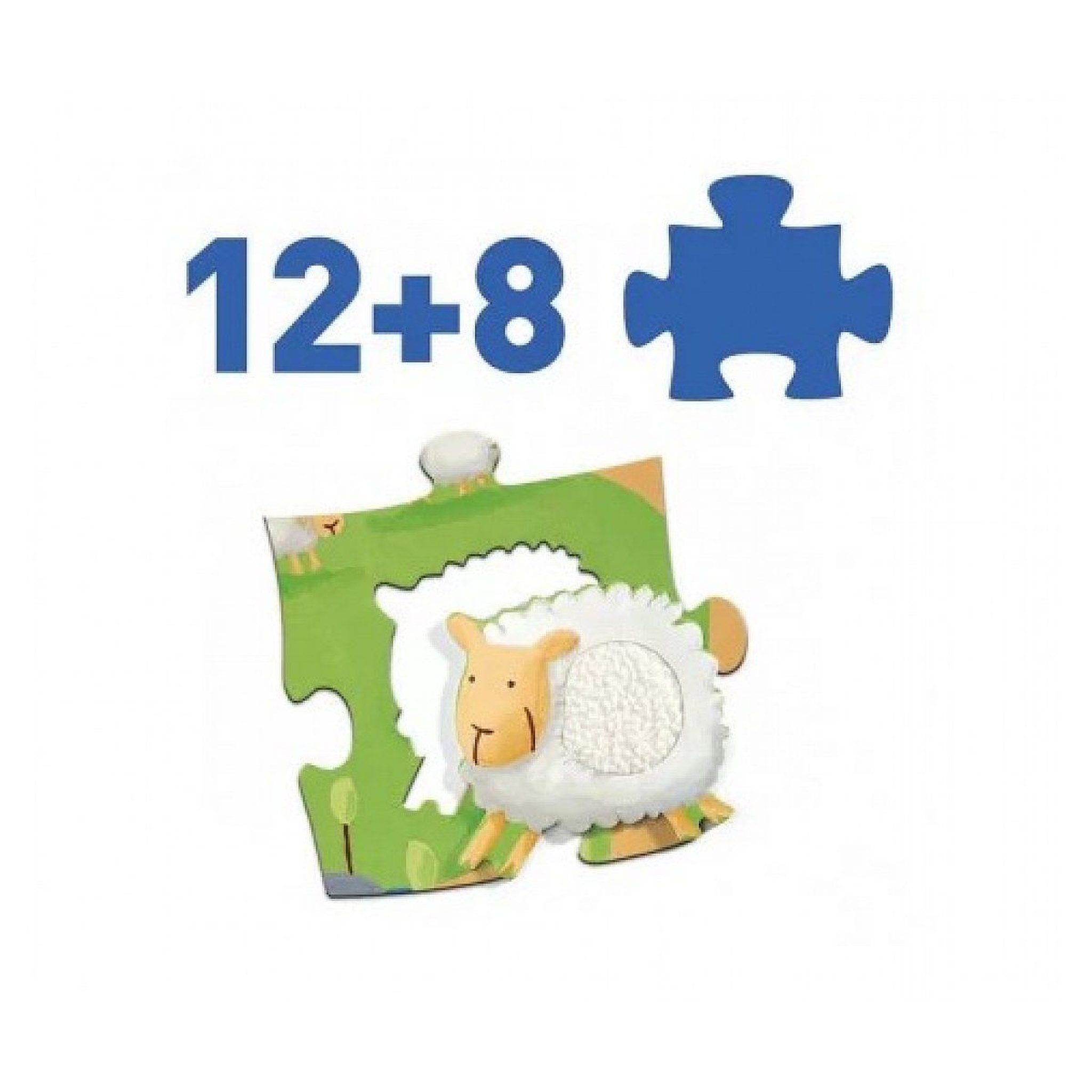 Voir la diapositive 4 : Djeco Puzzle geant tactiloferme