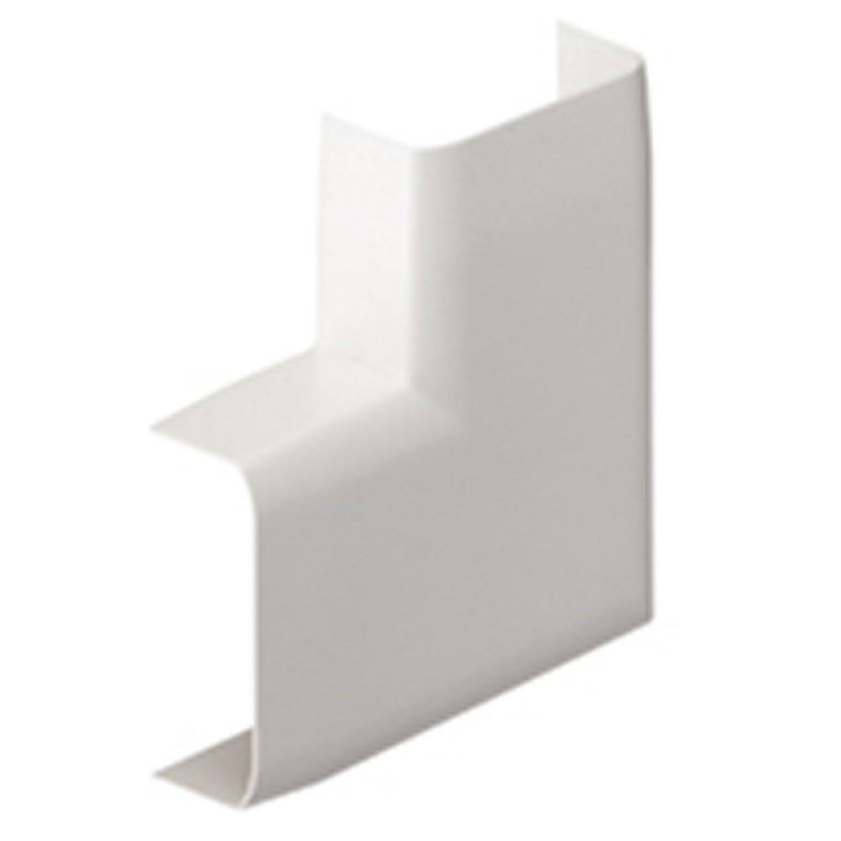 CENTRALE BRICO Lot de 2 angles plats blanc pour moulure, H. 3.4 x P.1.5 cm
