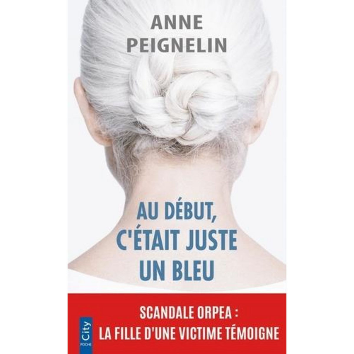 AU DEBUT, C'ETAIT JUSTE UN BLEU, Peignelin Anne