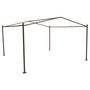 Voir la diapositive 4 : HESPERIDE Tonnelle de jardin Certeli - 4 x 4 m - Gris ardoise