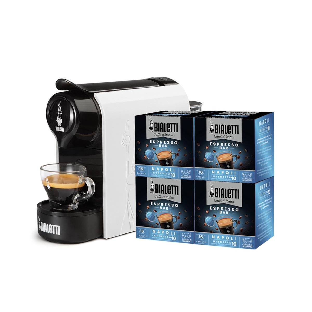BIALETTI Bialetti 098150541/NP Machine à café à capsules manuelle 0,5 L