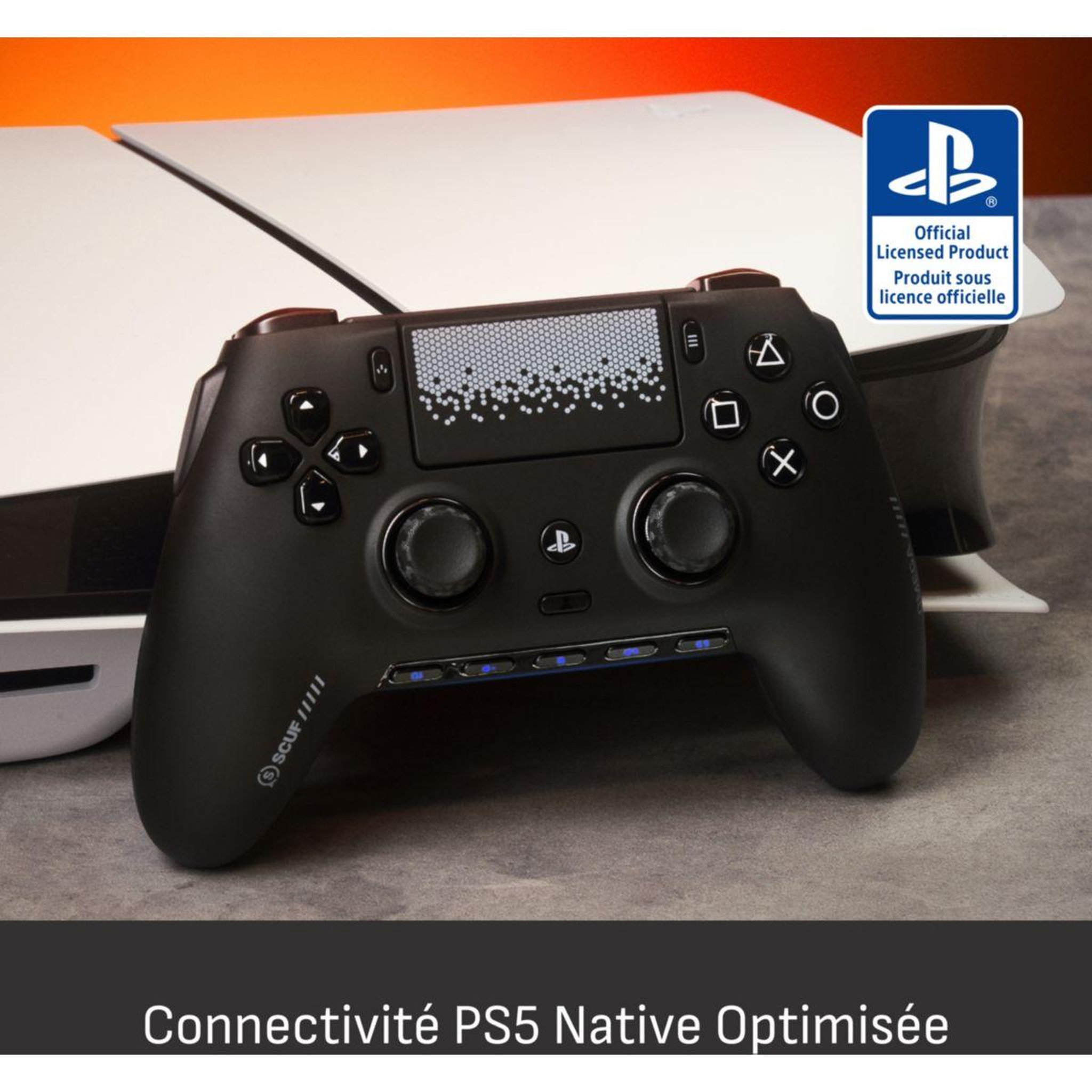 Voir la diapositive 5 : SCUFGAMING Manette Omega Wireless Steel Gray