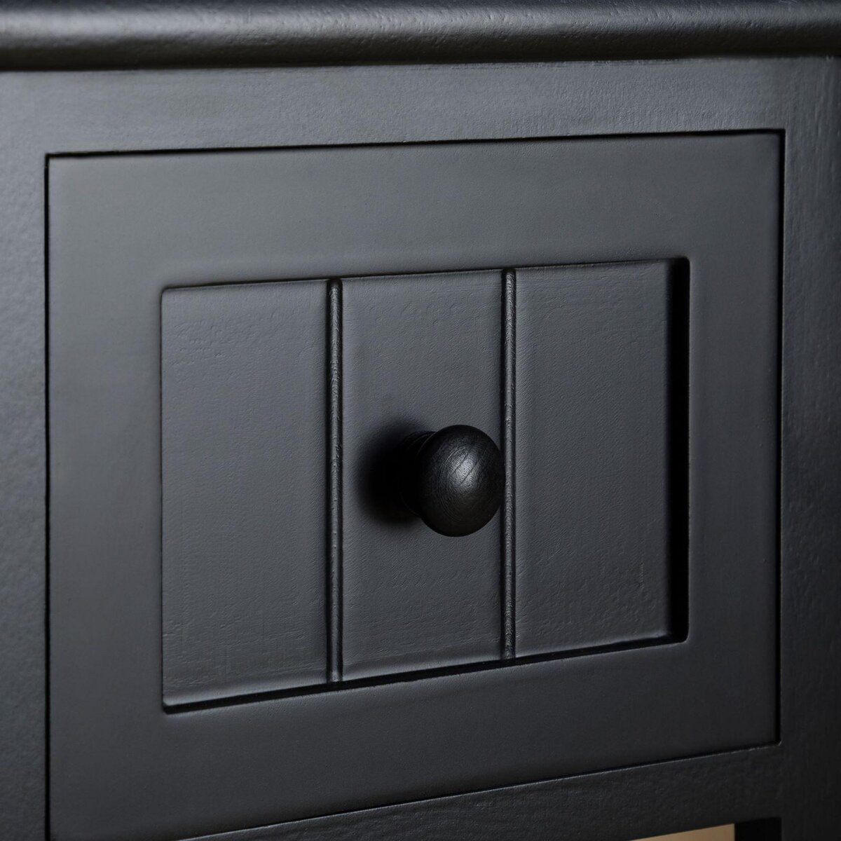 IDIMEX Table de chevet TALASI avec 1 tiroir et 2 paniers - En bois