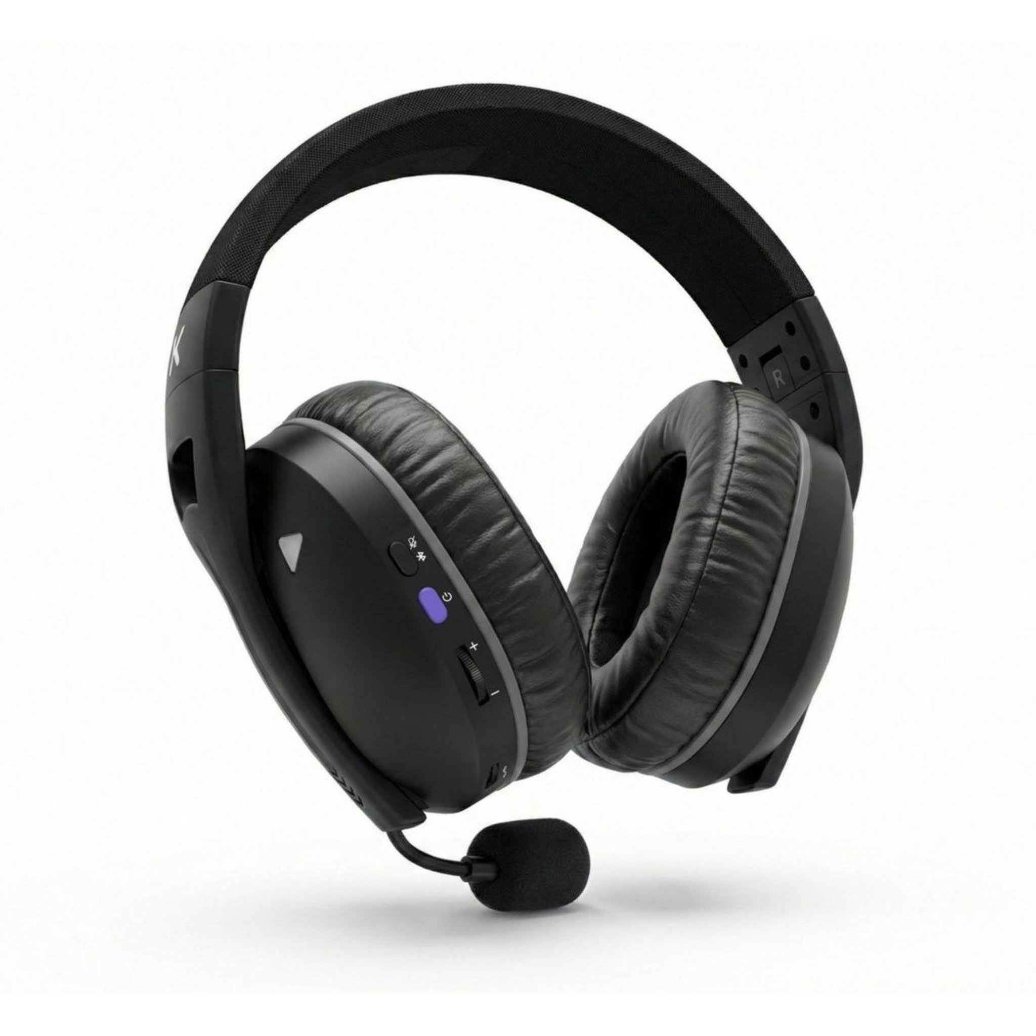 Voir la diapositive 2 : SKILLKORP Casque gamer h5 noir sans fil access