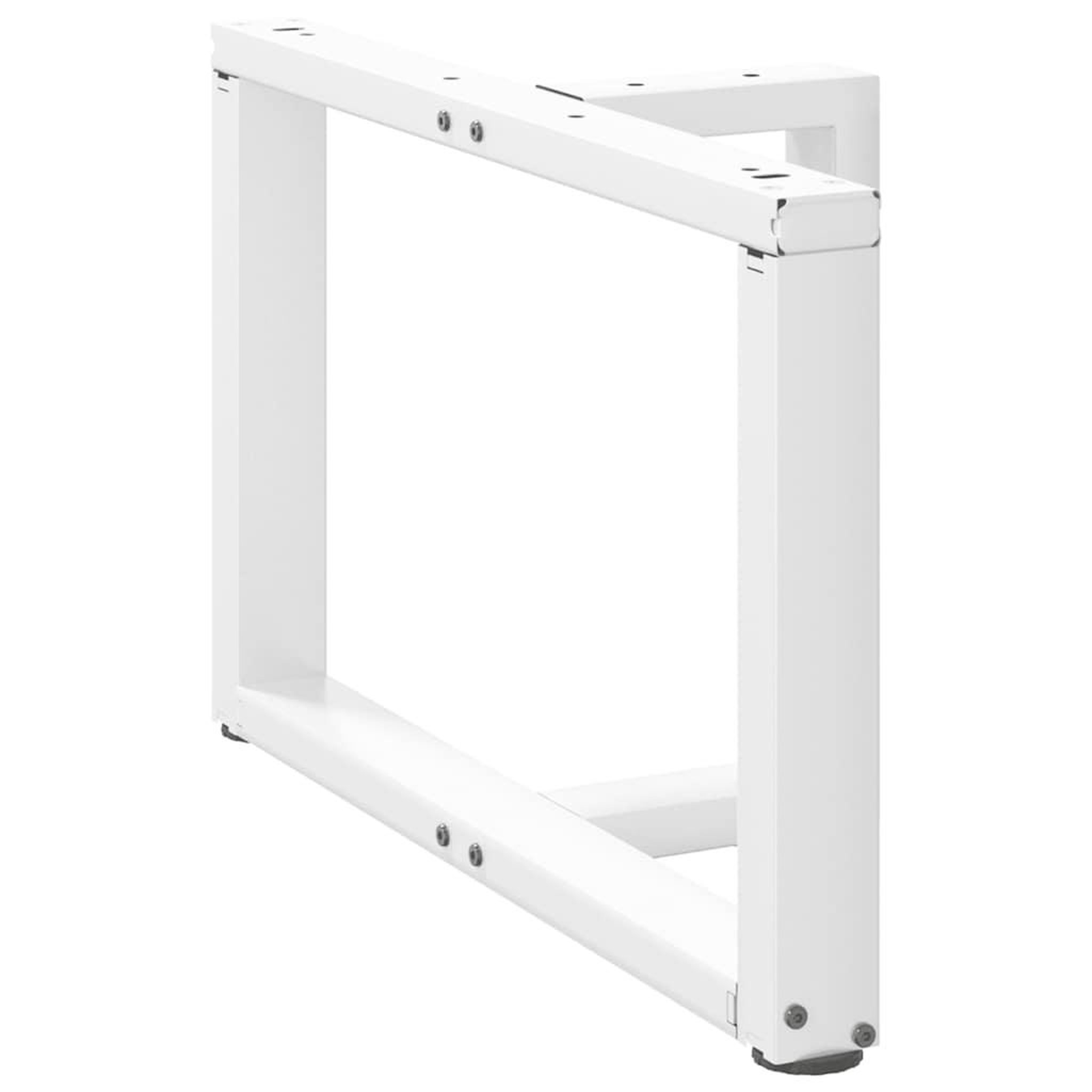 Voir la diapositive 4 : VIDAXL Pieds de table basse forme de T 2 pcs 70x25x(42-43) cm acier