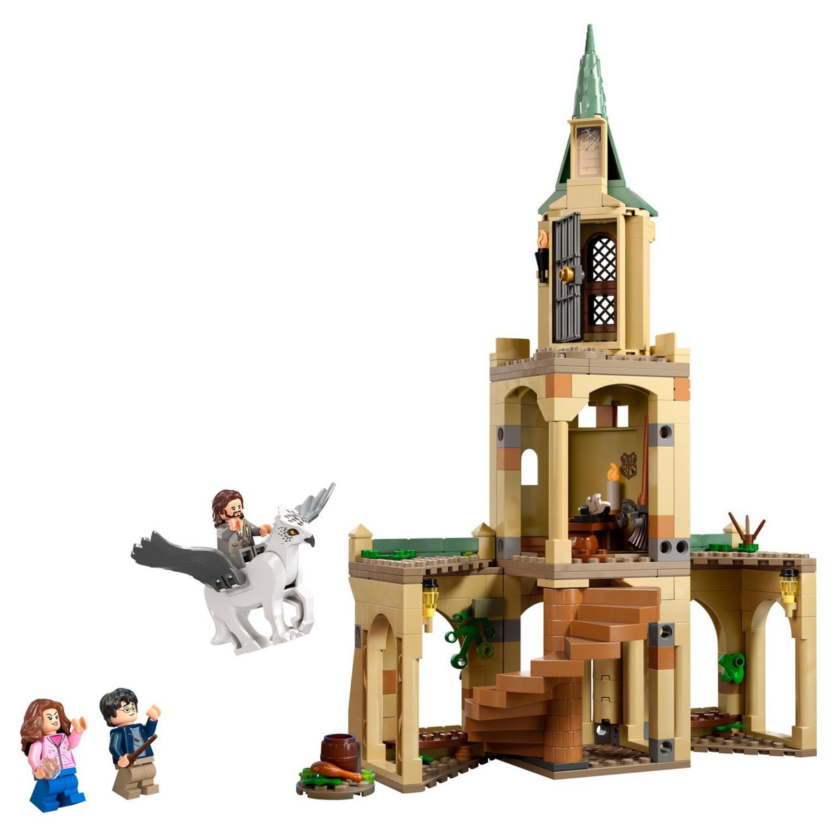 LEGO Harry Potter 76401 La cour de Poudlard : le sauvetage de Sirius, Château Hippogriffe