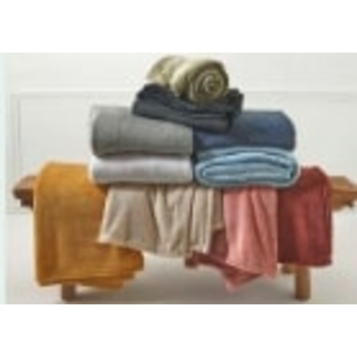 ACTUEL Plaid colorama flanelle