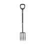 Voir la diapositive 1 : Gardena GARDENA Fourche a becher ErgoLine - Manche revetement souple - Poignee ergo en D - Dents acier trempe - Garantie 25 ans 17013-20