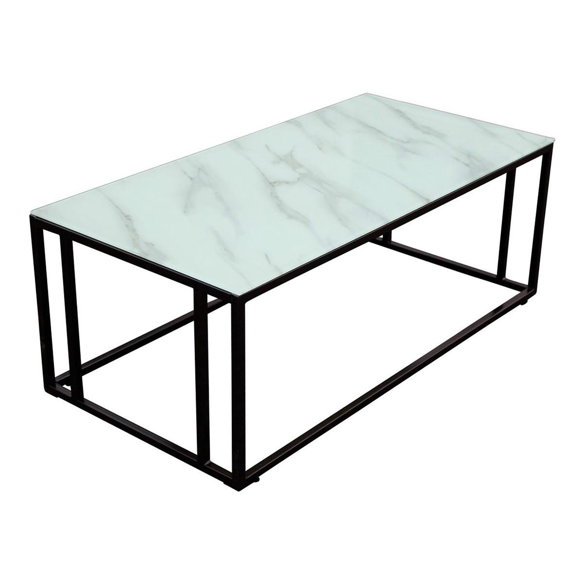 Paris Prix Table basse design  rock  120cm blanc