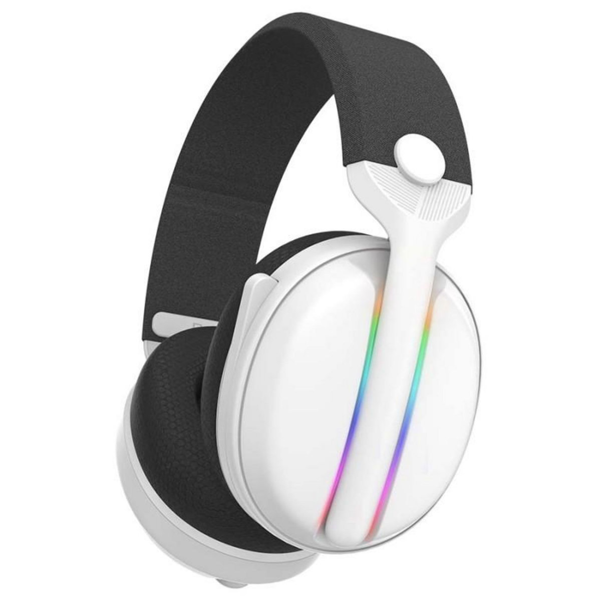 Subsonic Casque audio gaming LED Vektra - Blanc
