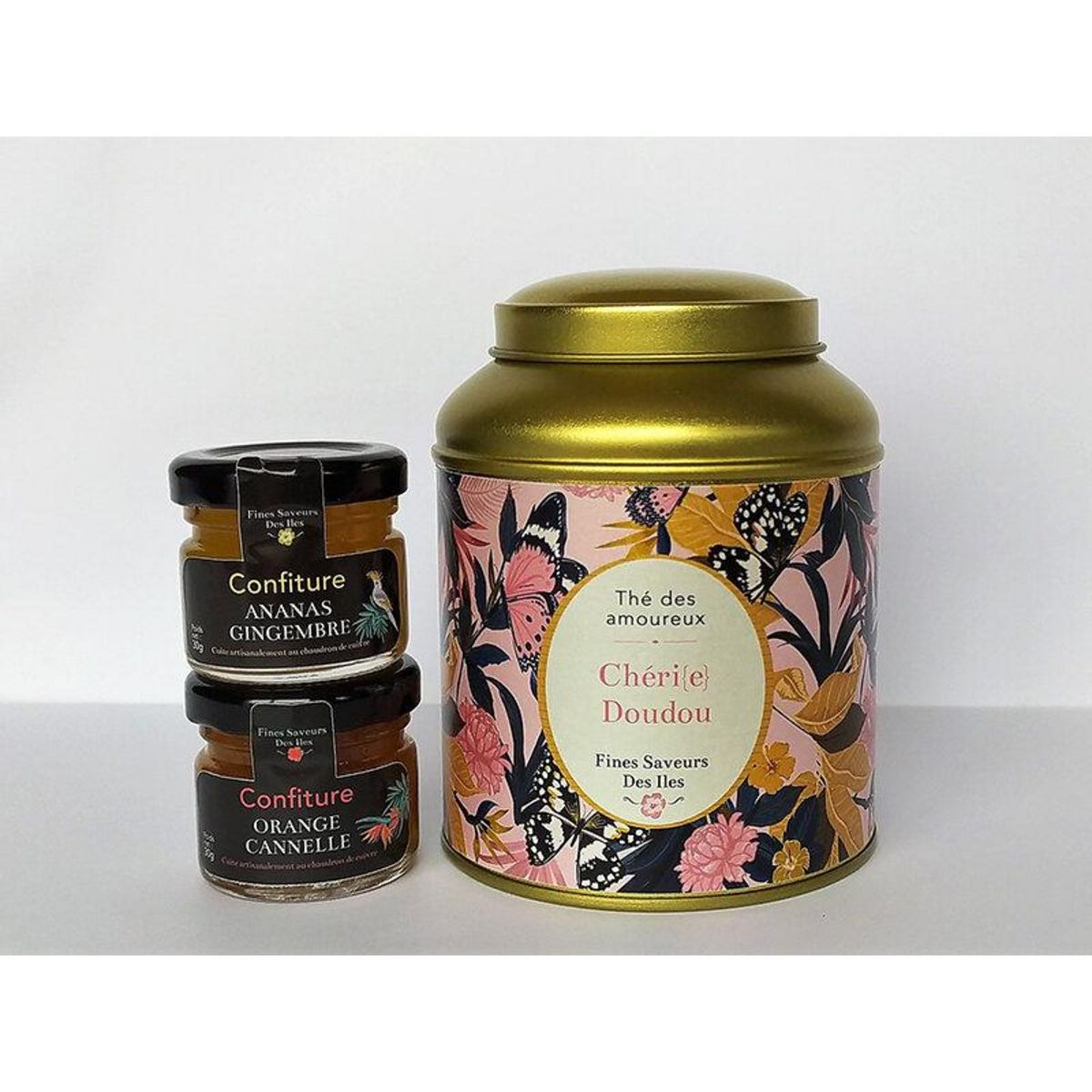 Smartbox Coffret des amoureux composé de thé parfumé et de confitures artisanales - Coffret Cadeau Sport & Aventure