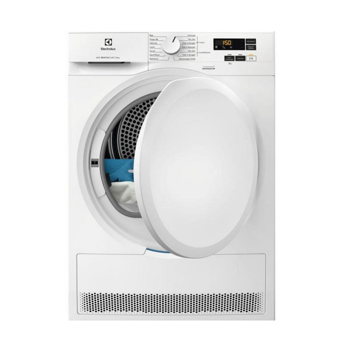 ELECTROLUX Sèche-linge pompe à chaleur 60cm 8kg blanc - EW6HI5829SB