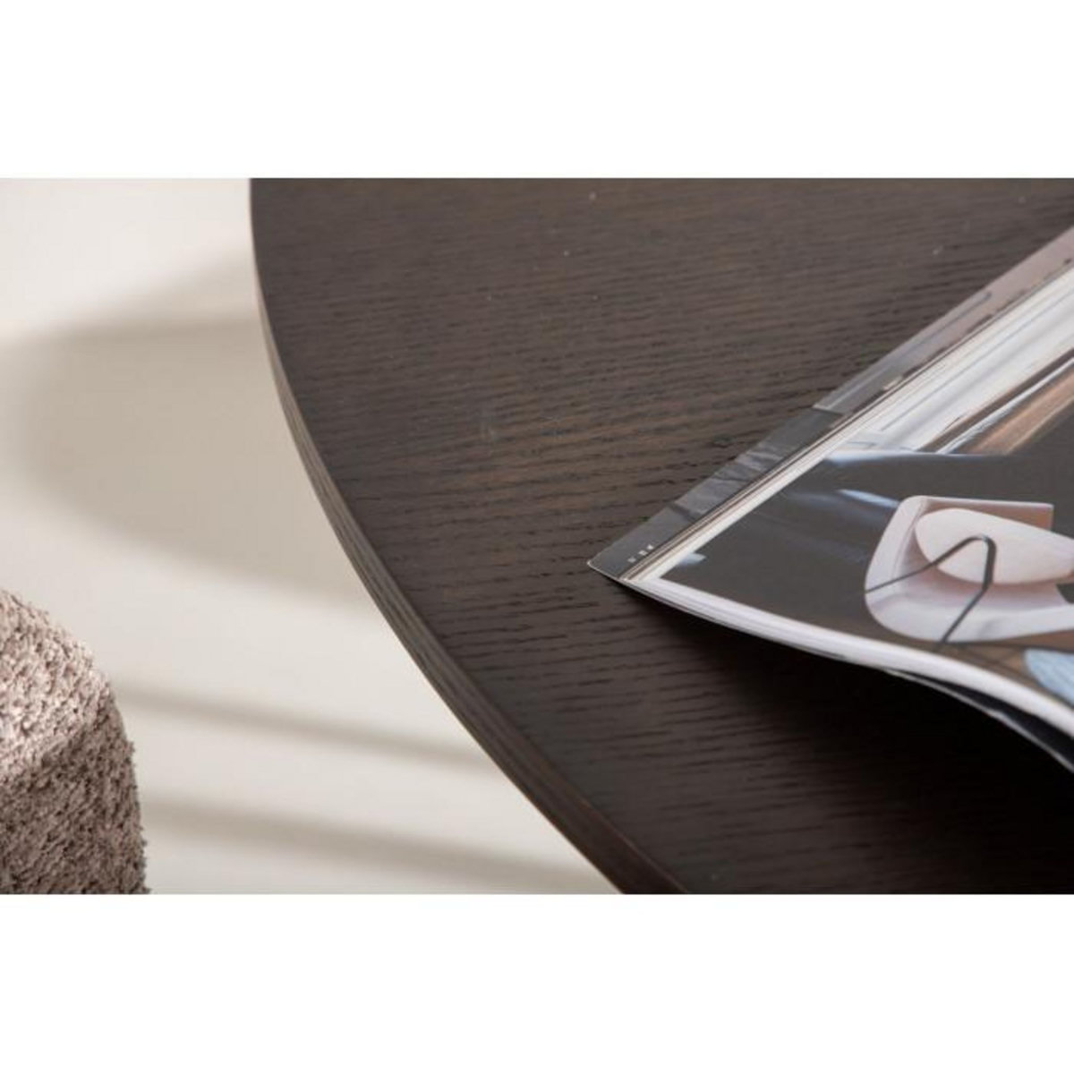 Paris Prix Table à Manger Ronde  Copenhagen  115cm Marron