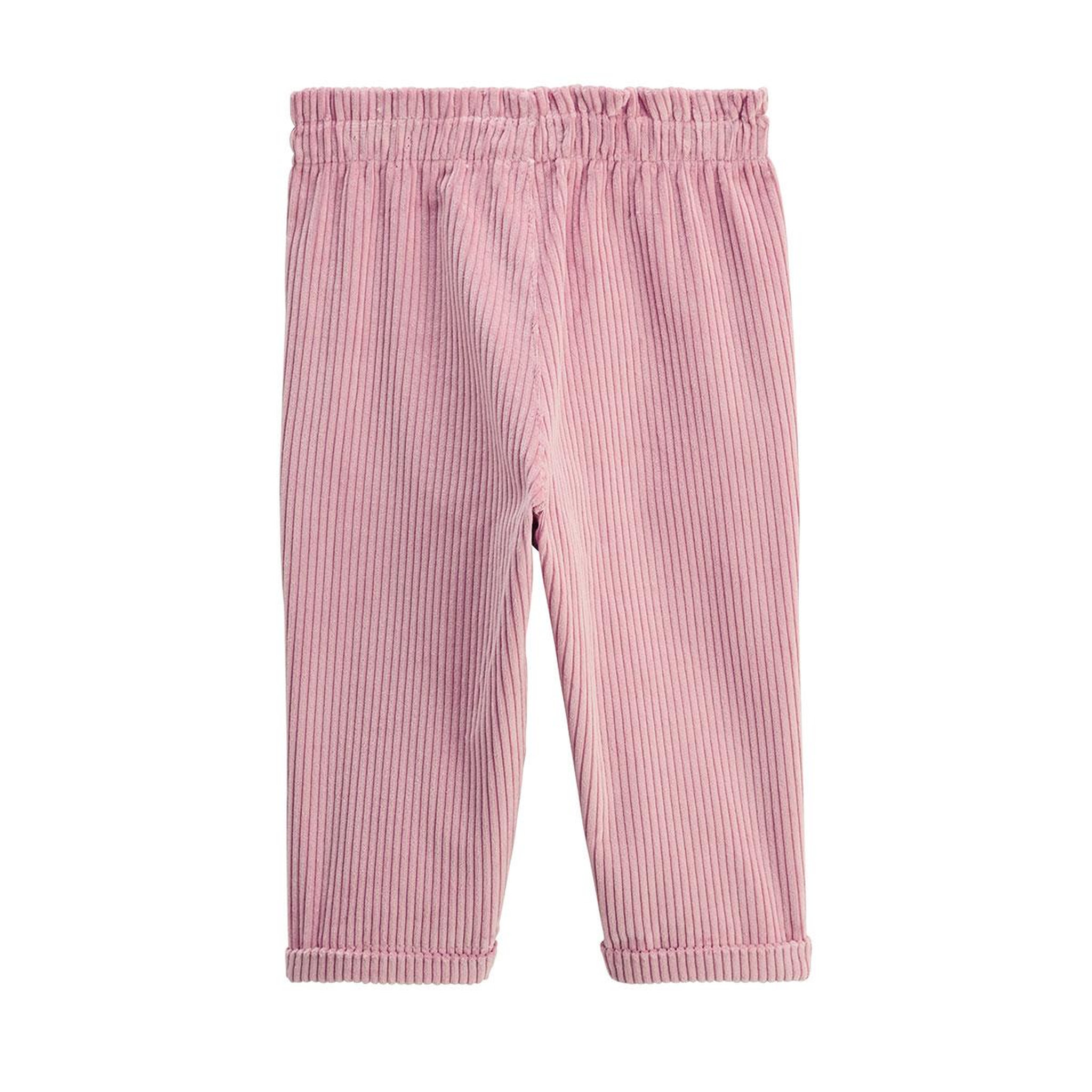 Voir la diapositive 2 : Petit Béguin Pantalon enfant en velours côtelé Céleste