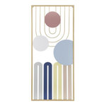 Paris Prix Décoration Murale Encadrée en Métal  Colorful  84cm Multicolore