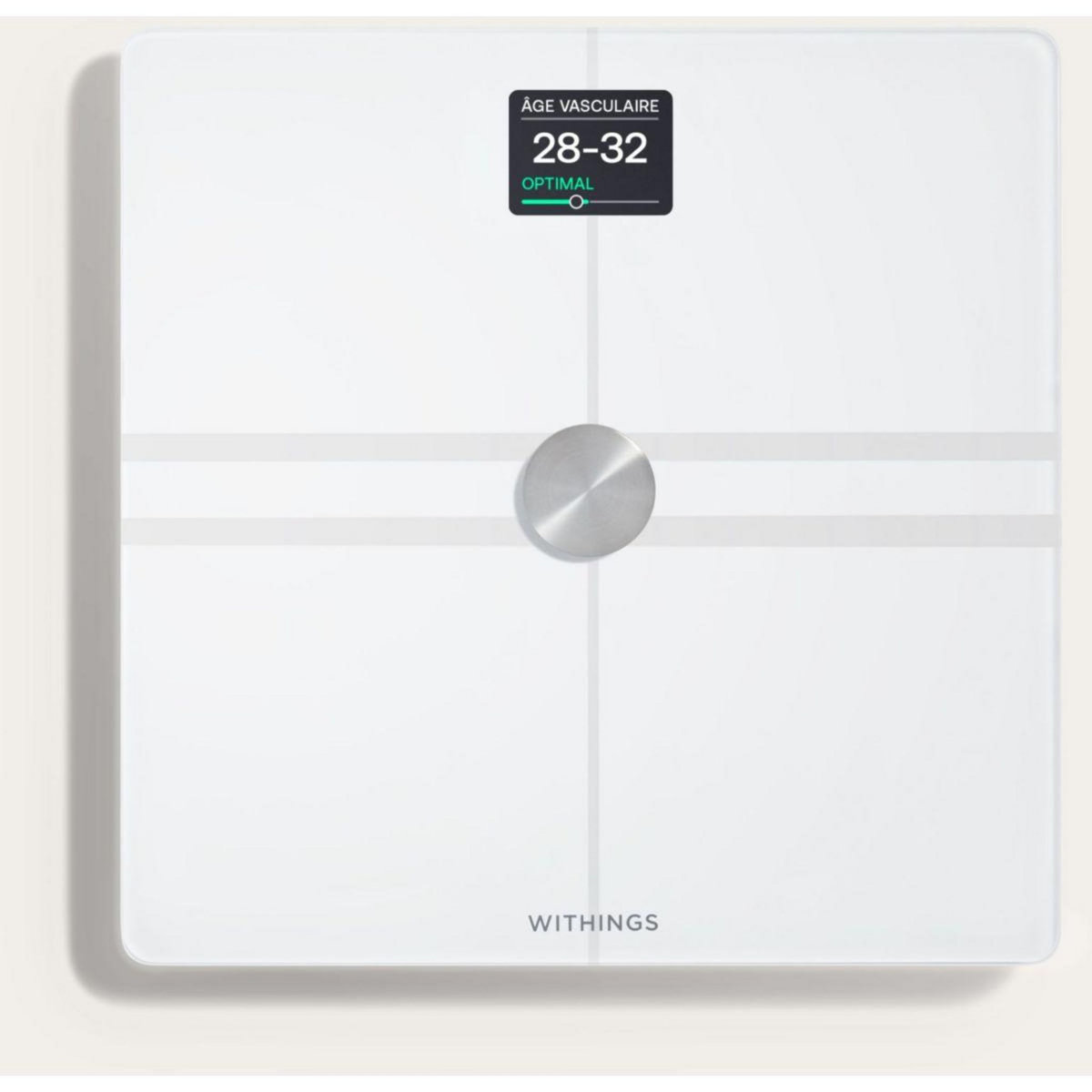WITHINGS Pèse personne connecté Body Comp Blanc