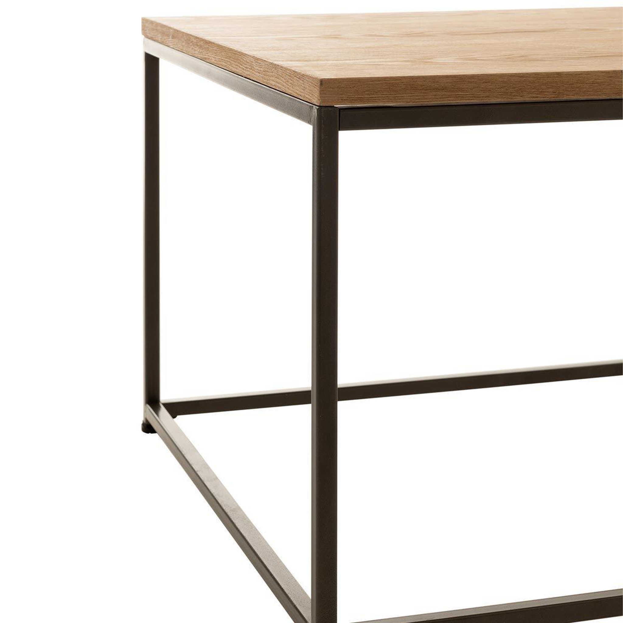Voir la diapositive 4 : J-LINE Table d'appoint en bois  dresa  60cm naturel
