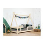 Voir la diapositive 2 : BENLEMI Lit simple en bois NAKANA tipi 120x200cm