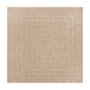 Voir la diapositive 4 : VIDAXL Tapis ZIZUR 240x240 cm aspect de jute interieur et exterieur