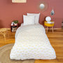 Voir la diapositive 2 : COTE DECO Housse de couette 140x200 HELIS + 1 taie microfibre