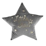 Paris Prix Coussin Enfant Étoile  Edelstar  50x50cm Gris
