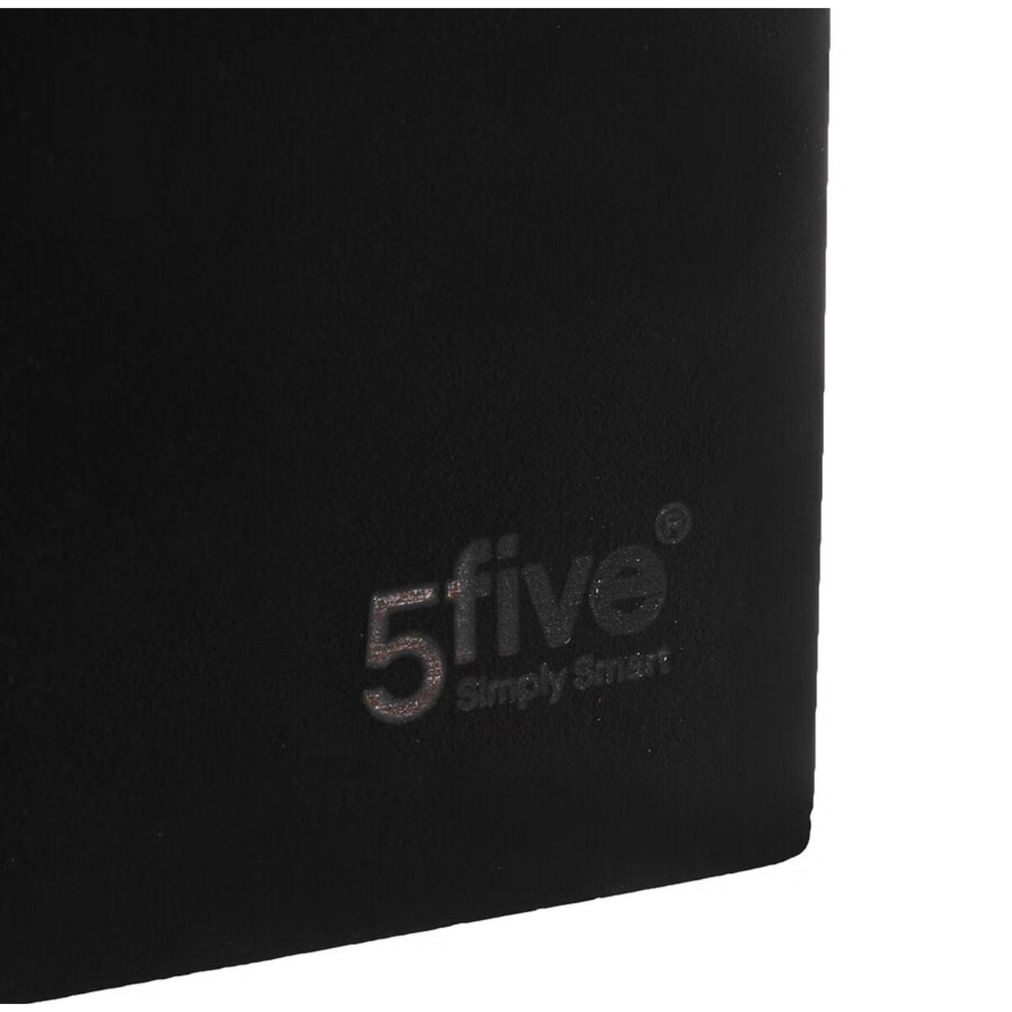 Voir la diapositive 4 : FIVE Tour de rangement de bureau en bambou bava - noir